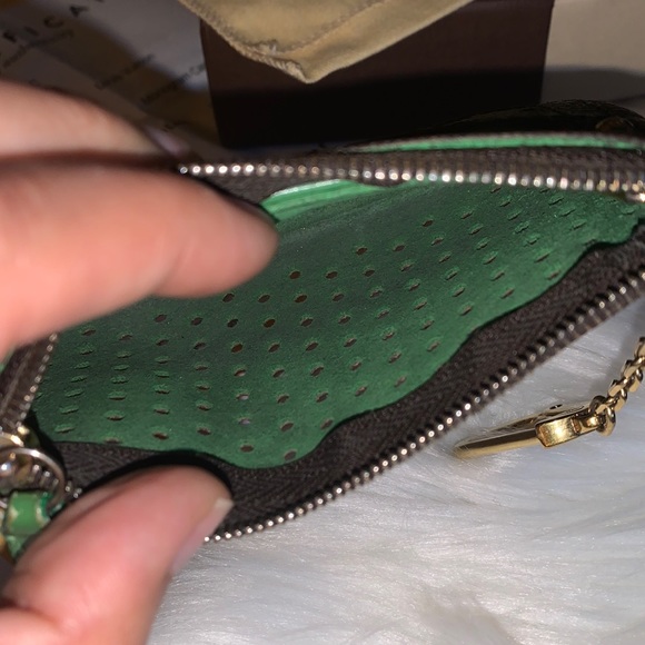 LOUIS VUITTON Monogram Perfo Pochette Kure Coin & Key Case - Picture 13 of 17